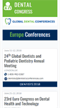 Mobile Screenshot of dentalcongress.com