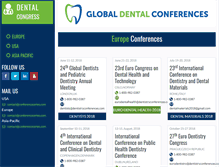 Tablet Screenshot of dentalcongress.com